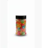 Clear plastic jar 500 ml