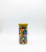 Clear plastic jar 750 ml