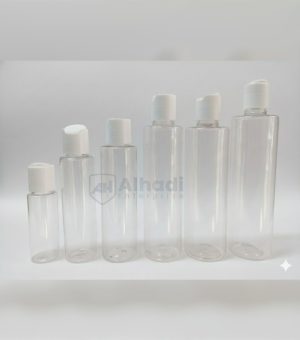 Press cap style bottles