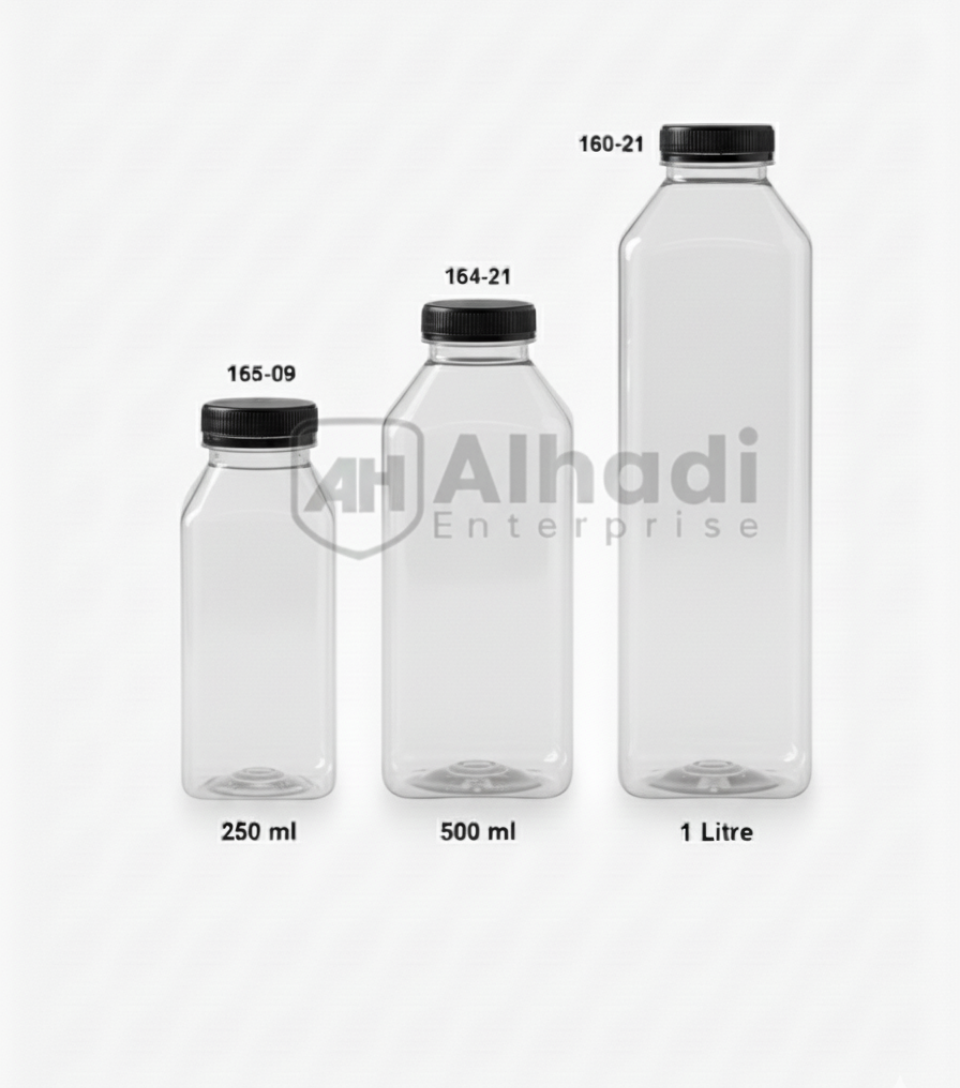 Square juices bottles - Image 7