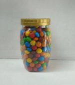 Honey comb jar with golden lid 1 kg