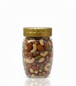 Honey comb jar with golden lid 250 gram