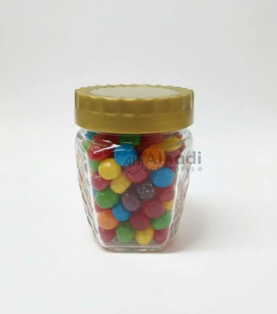 Honey comb jar with golden lid 150 gram - Image 4