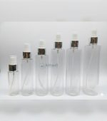 Lotion bottles with mist spray pump