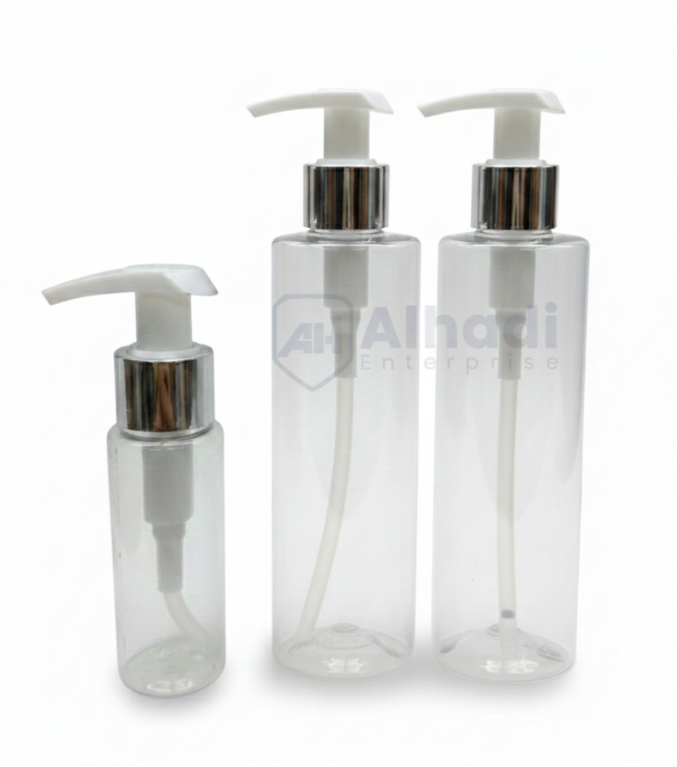 Transparent lotion and shampoo bottles - Image 2