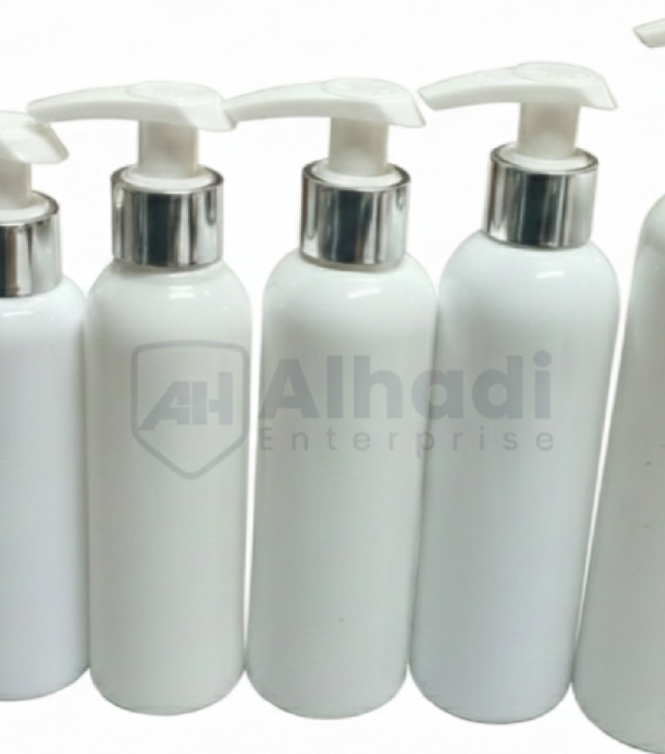 White pet pump bottles - Image 4