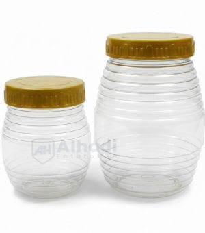 Ribbed Honey jar