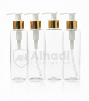Plastic Rectangular pump bottles