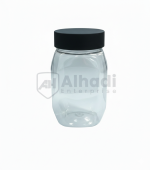 Black screw cap jar 500 ml